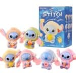 Σετ Πασχαλινής Λαμπάδας με Mystery Box Λούτρινο Stitch 15cm & Γαλάζια Πλακέ Λαμπάδα 30cm - Image 2