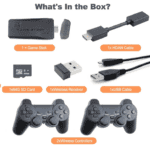 Game Stick 4K Retro Console με 20.000+ Παιχνίδια & 2 Ασύρματα Χειριστήρια – Plug & Play Κονσόλα Παιχνιδιών για Τηλεόραση HDMI - Image 9