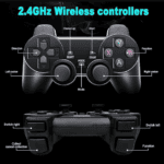 Game Stick 4K Retro Console με 20.000+ Παιχνίδια & 2 Ασύρματα Χειριστήρια – Plug & Play Κονσόλα Παιχνιδιών για Τηλεόραση HDMI - Image 6