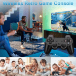 Game Stick 4K Retro Console με 20.000+ Παιχνίδια & 2 Ασύρματα Χειριστήρια – Plug & Play Κονσόλα Παιχνιδιών για Τηλεόραση HDMI - Image 2