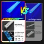 LED Hexagon-5 Επαγγελματικό Φωτιστικό Οροφής με 5 Κυψέλες - RGB - Image 4