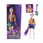 Σετ Πασχαλινής Λαμπάδας Rumi με Κιθάρα και Ροζ Πλακέ Λαμπάδα 30εκ - Φώτα & Μουσική - Image 2