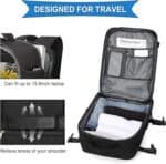 Jelbags 2811 Υφασμάτινο Αδιάβροχο Σακίδιο Πλάτης με Θύρα USB – 32lt - Image 4