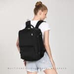 Jelbags 2811 Υφασμάτινο Αδιάβροχο Σακίδιο Πλάτης με Θύρα USB – 32lt - Image 2