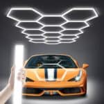 LED Hexagon-15 Επαγγελματικό Φωτιστικό Οροφής με 15 Κυψέλες - Ψυχρό Λευκό